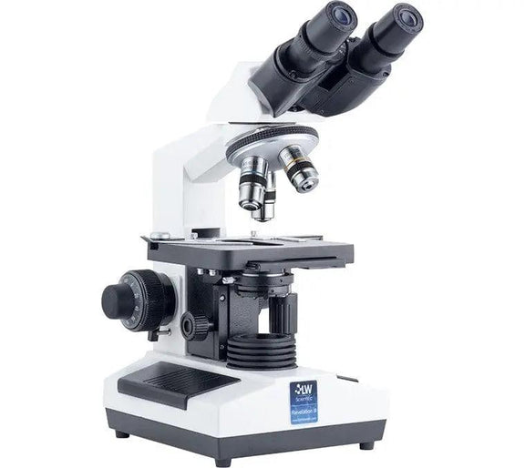 Revelation III DIN, 4 Objective Microscope - LW Scientific